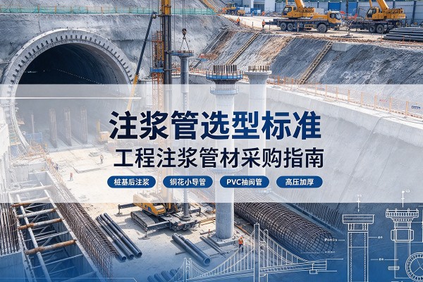 普安注浆管选型标准