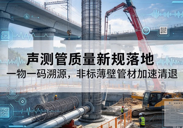普安声测管质量新规落地，一物一码溯源，非标薄壁管材加速清退