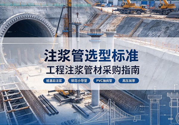 普安注浆管选型标准